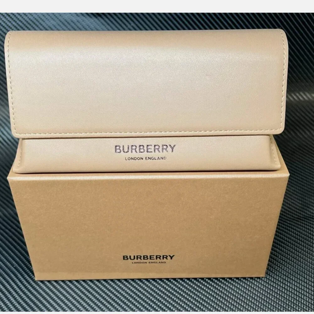 Burberry 50mm Dark Havana Grey Sunglasses - Picture 5 of 5